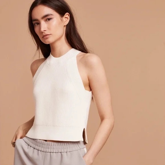 Aritzia Wilfred crevier knit top - Picture 2 of 5